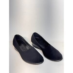 Ecco Felicia Stretch Loafers Shoes Womens Size 6-6.5 US 37 EU Black Comfort